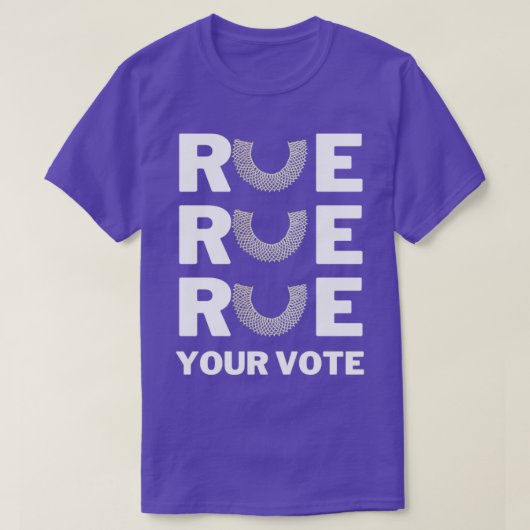 T-shirt Roe roe roe votre vote (Design devant)
