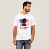 T-shirt Roe, Roe, Roe Your Vote - Droits des femmes Vote - (Devant entier)