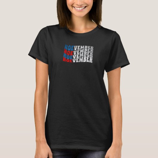 T-shirt ROEVEMBER American Flag  Remember November 8 2022 (Devant)