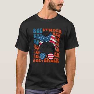 T-shirt Roevember Tee Vous Voir À Roevember Messy Bun USA