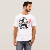 T-shirt rofl superbe de meme de visage de rage (Devant entier)