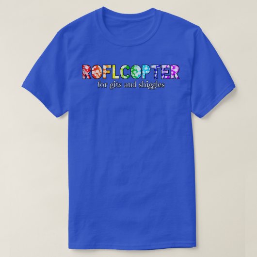 T-shirt Roflcopter (Design devant)