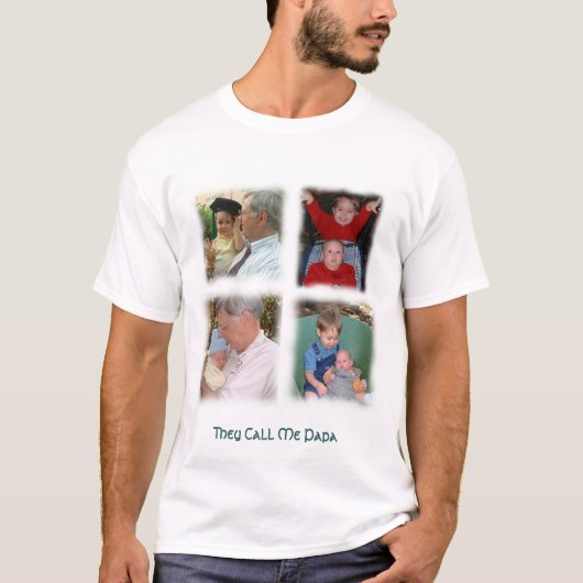 T-shirt Roger ils m'appellent papa (Devant)