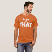 T-shirt Rogerhat Sports (Devant entier)