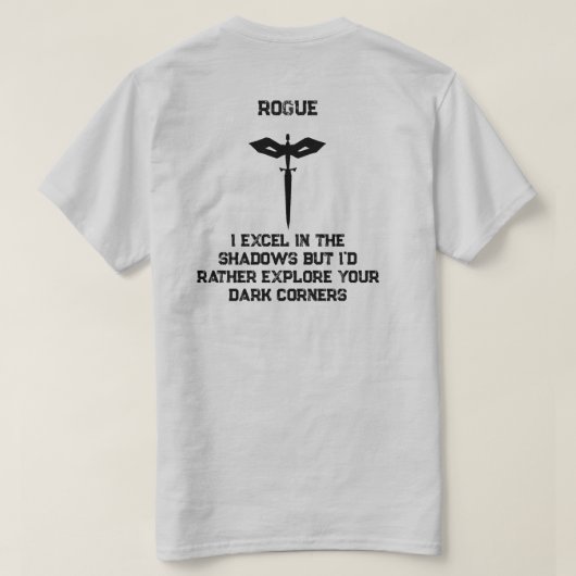 T-shirt Rogue Pick-Up Line (Design dos)