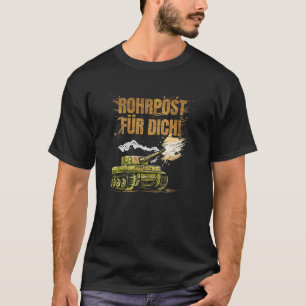 T-shirt Rohrpost für dich German Tank