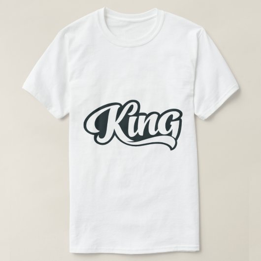 T-shirt roi (Design devant)
