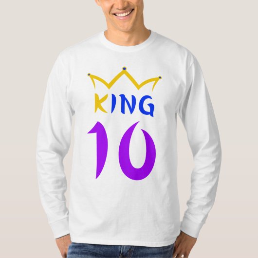 T-shirt Roi 10 (Devant)