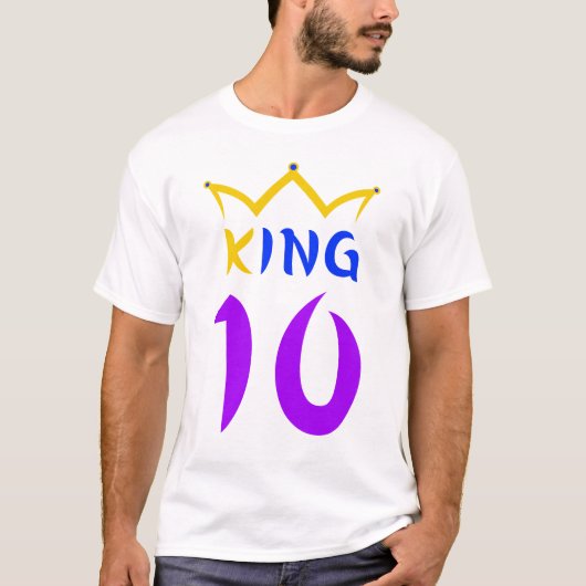 T-shirt Roi 10 (Devant)