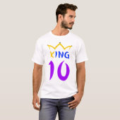 T-shirt Roi 10 (Devant entier)