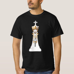 T-shirt roi blanc