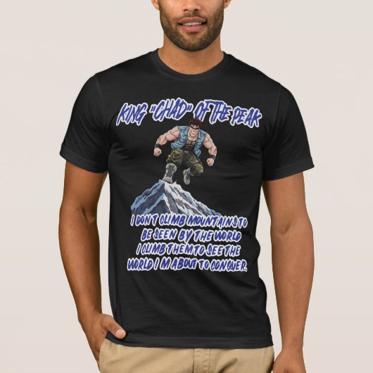 T-SHIRT ROI ‘CHAD’ DU PIC” (Devant)