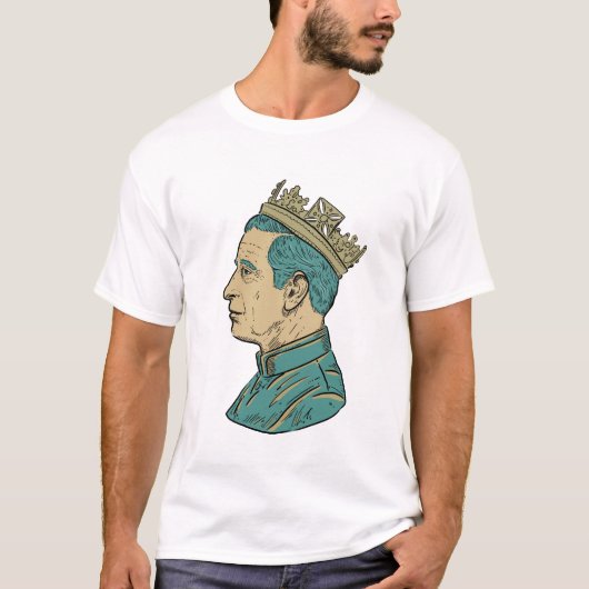 T-shirt Roi Charles (Devant)