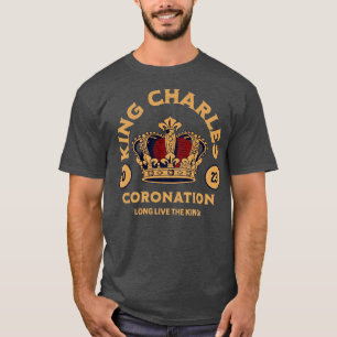 T-shirt Roi Charles 3e Coronation 2023 roi d'Angleterre