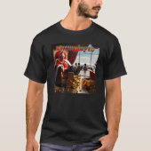 T-shirt Roi Charles III Chômeur (Devant)