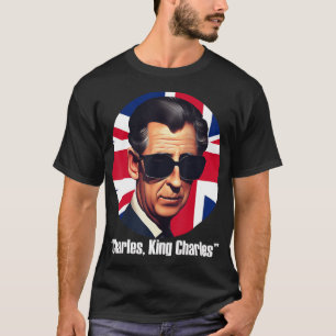 T-shirt Roi Charles III Coronation royale drôle Royaume-Un