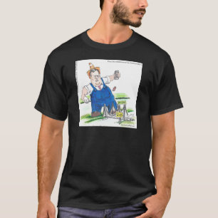 T-shirt Roi Christie & GW Bridge Drôle