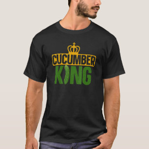 T-shirt Roi Concombre Pickle Amoureux des Légumes Végan Ag