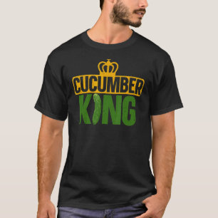 T-shirt Roi concombre Pickle Amoureux des légumes Végétali