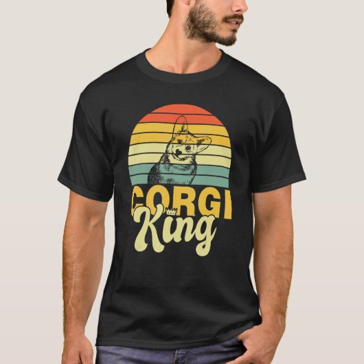 T-shirt Roi Corgi (Devant)