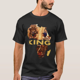 T-shirt Roi d'Afrique Hommes Vêtements égyptiens Art Roi T