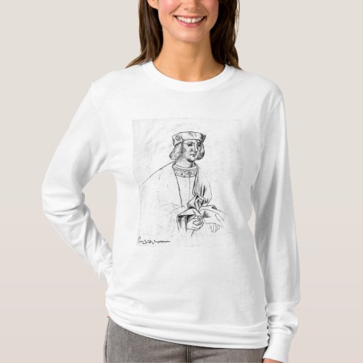 T-shirt Roi d'Angleterre de Henry VII (Devant)