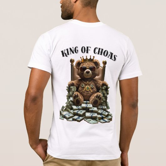 t-shirt roi de choas, haute qualité (Dos)