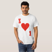 T-Shirt Roi de Cœur (Devant entier)