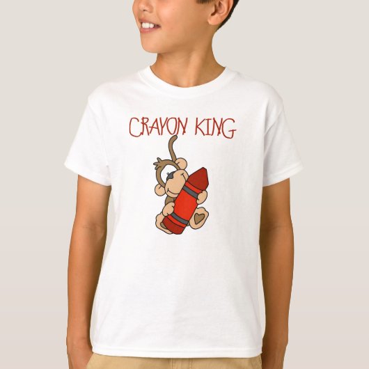 T-shirt Roi de crayon (Devant)