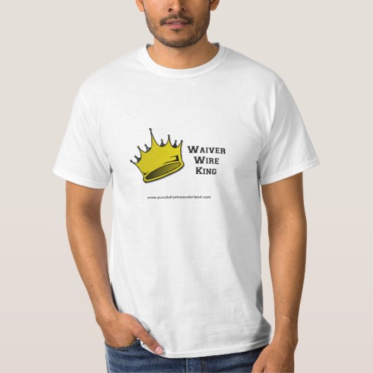 T-shirt Roi de fil de levée (Devant)