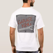 T-shirt Roi de garage (Dos)