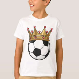 T-shirt Roi de la Couronne de football