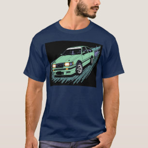 T-shirt Roi de la dérive AE86 Rétro Manga Art de voiture g