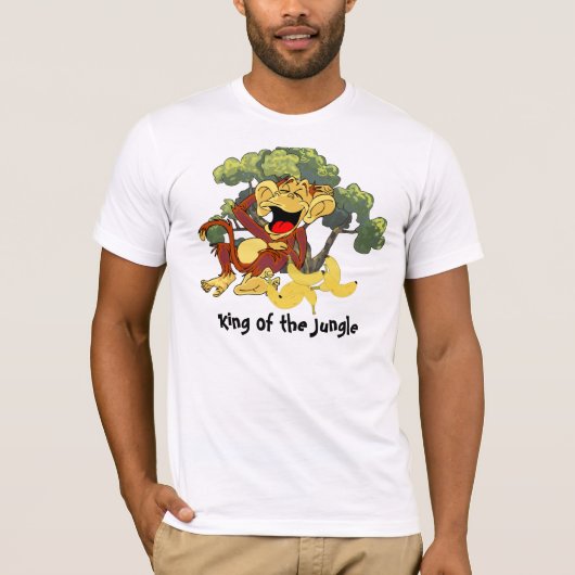 T-shirt Roi de la jungle (Devant)