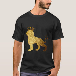 T-shirt Roi De La Jungle Roi Lion Roi De La Couronne Pour