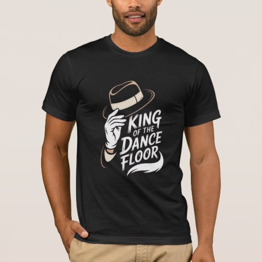 T-shirt Roi de la piste de danse (Devant)