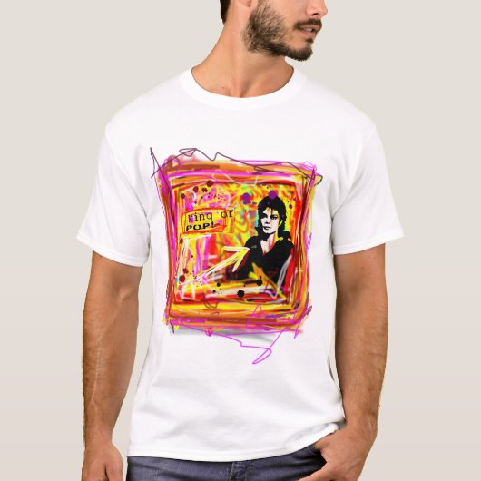 T-shirt Roi de la Pop (Devant)