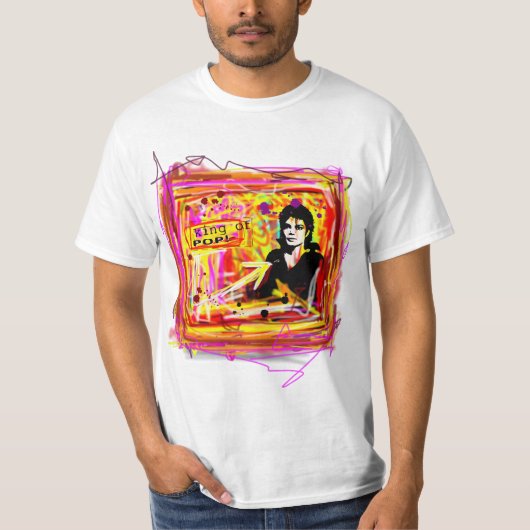 T-shirt Roi de la Pop (Devant)
