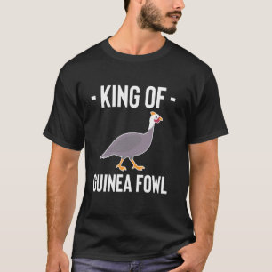 T-shirt Roi de la poule de Guinée Volaille Oiseau