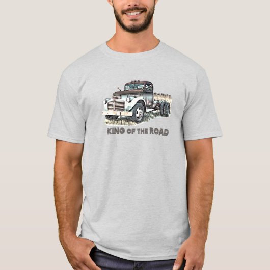 T-shirt Roi de la route (Devant)