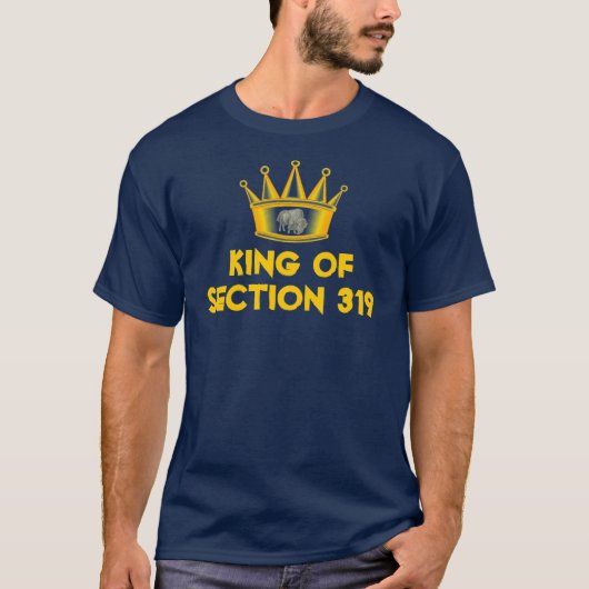 T-shirt Roi de la section 319 - malice ! (Devant)