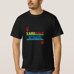 T-shirt Roi de la vente de jardin