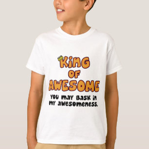 T-shirt Roi de l'enfant impressionnant