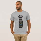 T-shirt Roi de moustache (Devant entier)