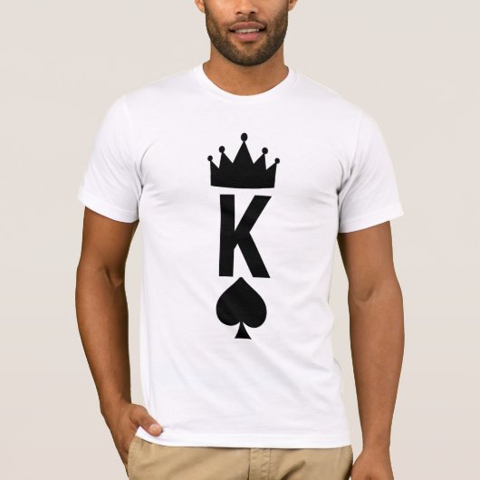 T-Shirt Roi de Pique (Devant)