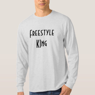 T-shirt Roi de style libre