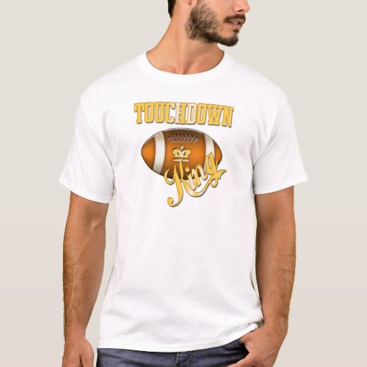T-shirt Roi de touchdown (Devant)