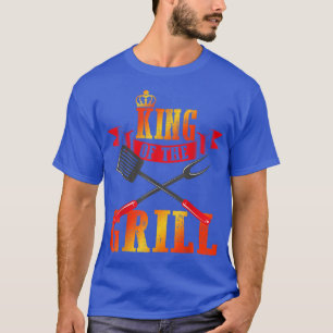 T-shirt Roi De Trois Grillades Cool Grill Master Cher Cook