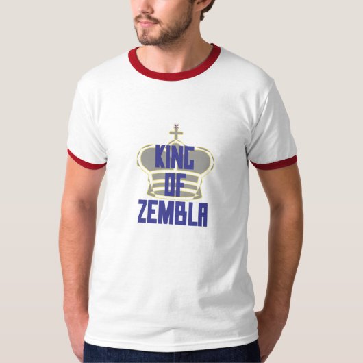 T-shirt Roi de Zembla, (gris bleu) (Devant)