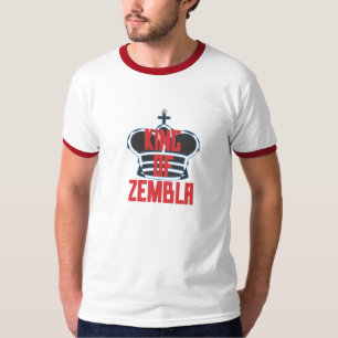 T-shirt Roi de Zembla (noir rouge)
